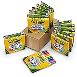 Crayola Ultra Clean Washable Markers, Broad Line, 12 Pack, 10 Colors