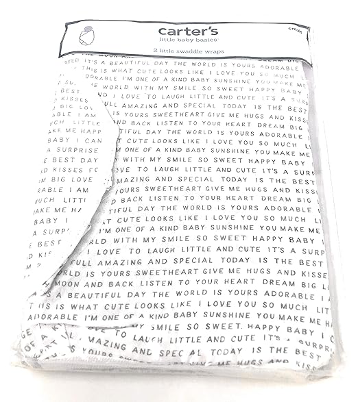 carters swaddle wraps