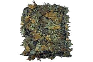 AYIN Camo Netting 3D Leafy Camouflage Net for Hunting, Tree Stands Concealment, Traping, Sunshade, Decoration, Shooting, Paint Ball and More, 5 ft X 12 ft