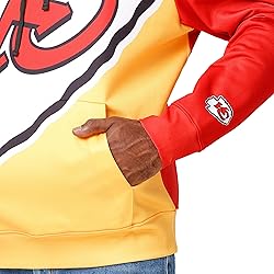 FOCO Kansas City Chiefs NFL Mens Bold Logo Hoodie
