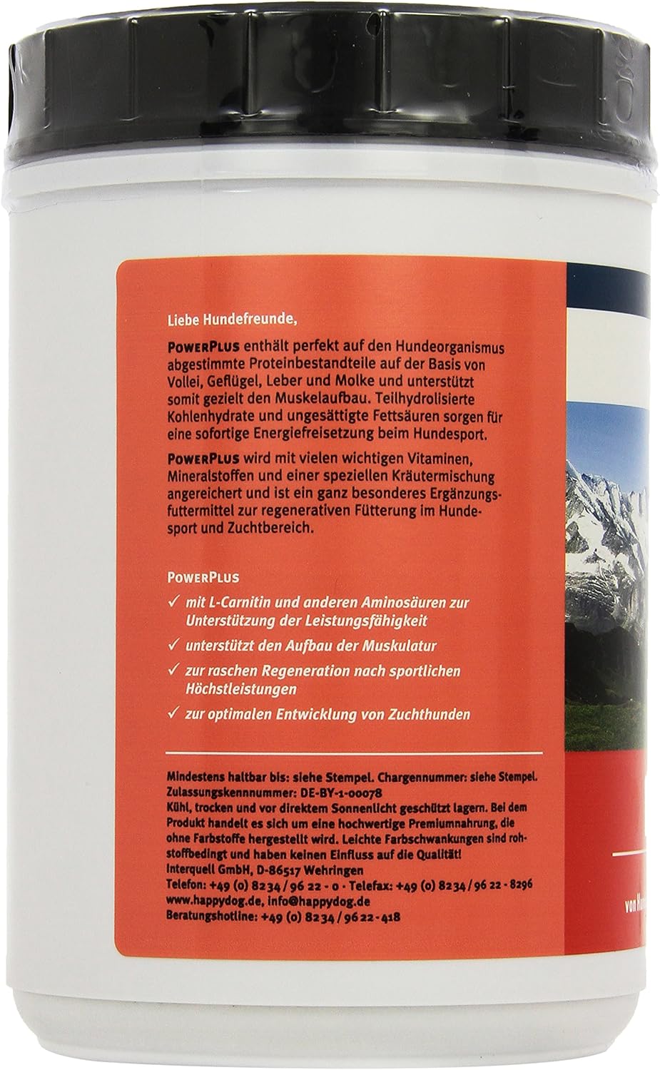 power plus happy dog