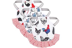 PETKNOWS Chicken Saddle, Premium Chicken apron with Adjustable Strap to Suit Small, Medium and Large Hens