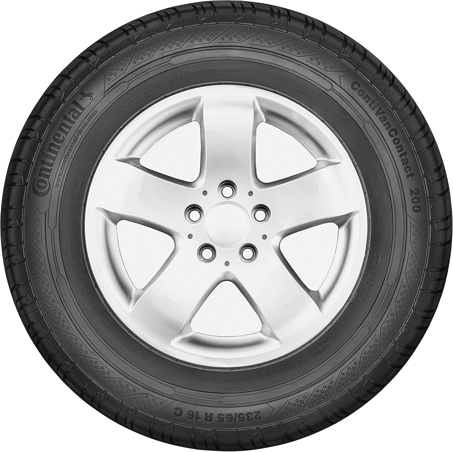 Continental Van Contact 200 225/55R17 109/107H Car Tyres - Summer Tire, 225/55R17C 109H/107H 104H - Image 3