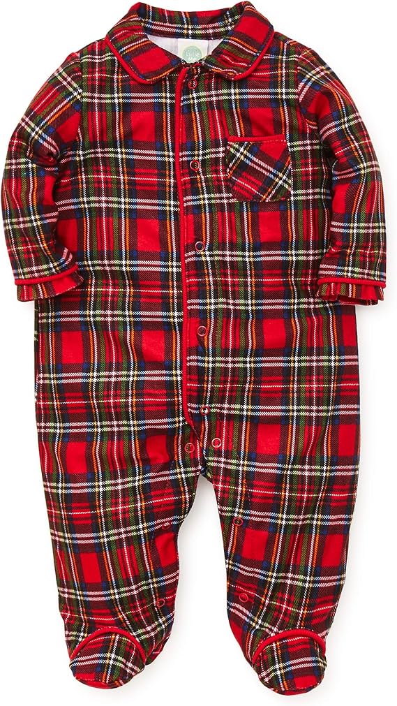 little me baby girl christmas pajamas