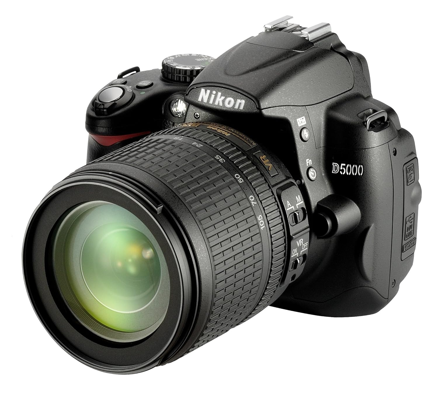 Nikon D5000 - Cámara Digital SLR (12 megapíxeles, Live View ...