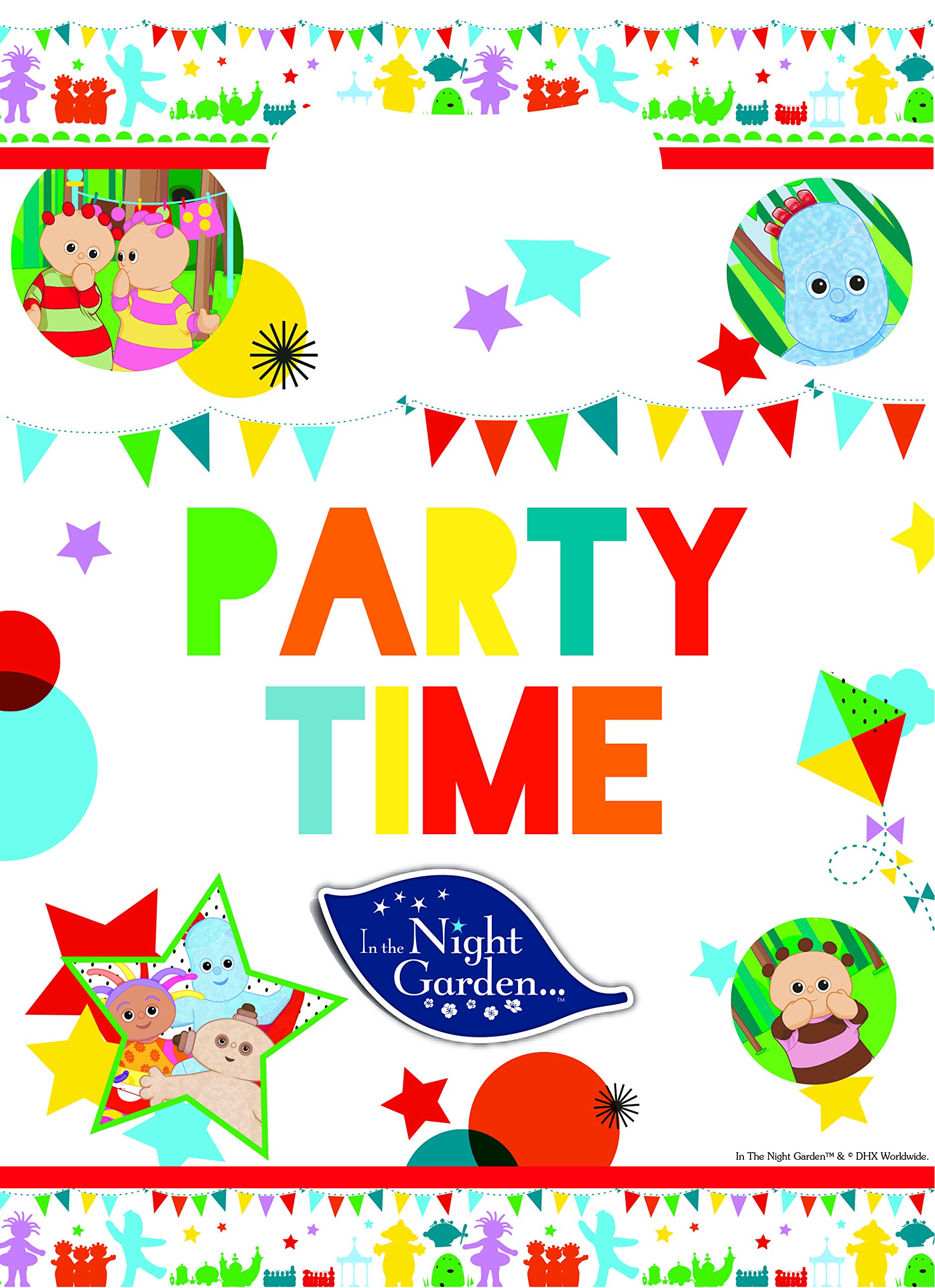 In The Night Garden Partyware Supplies Lootbags - Pack of 8