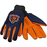 FOCO NFL Colored Palm Utility Work Gloves