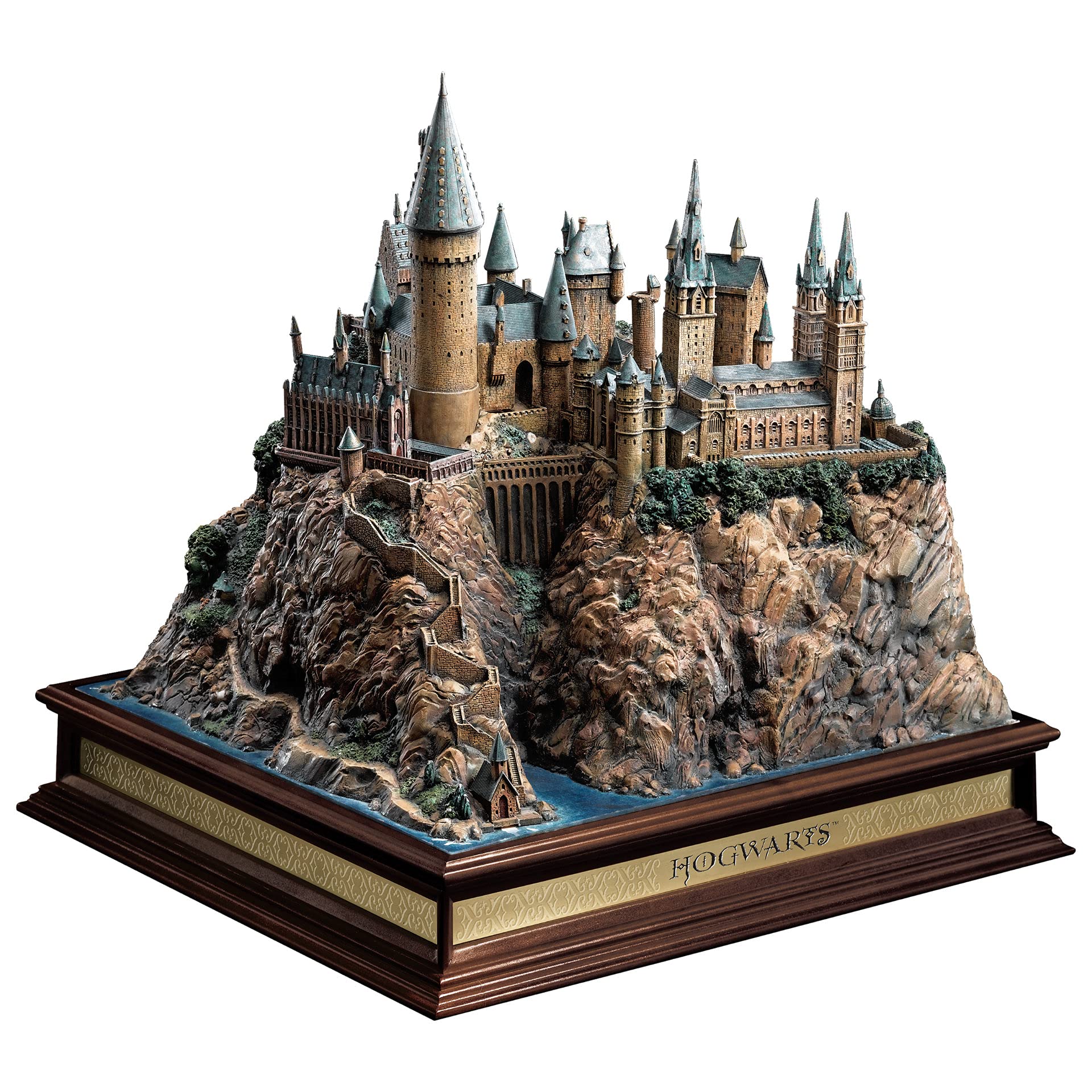 The Noble Collection Harry Potter Hogwarts School Sculpture - 12.6 in (32cm) Resin Statue of Hogwarts Castle - Officially Licensed Film Set Movie Props Gifts