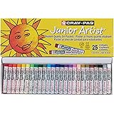 Sakura Cray-Pas Junior Artist Oil Pastels, Assorted Colors, Set of 25