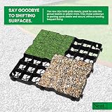 Neat Plastic Shed Base Grid 12 (3m²) 50x50cm 4cm Thick UK Made view 3