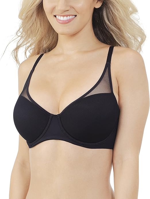 Vanity Fair Women's Breathable Luxe Full Coverage Padded Underwire Bra