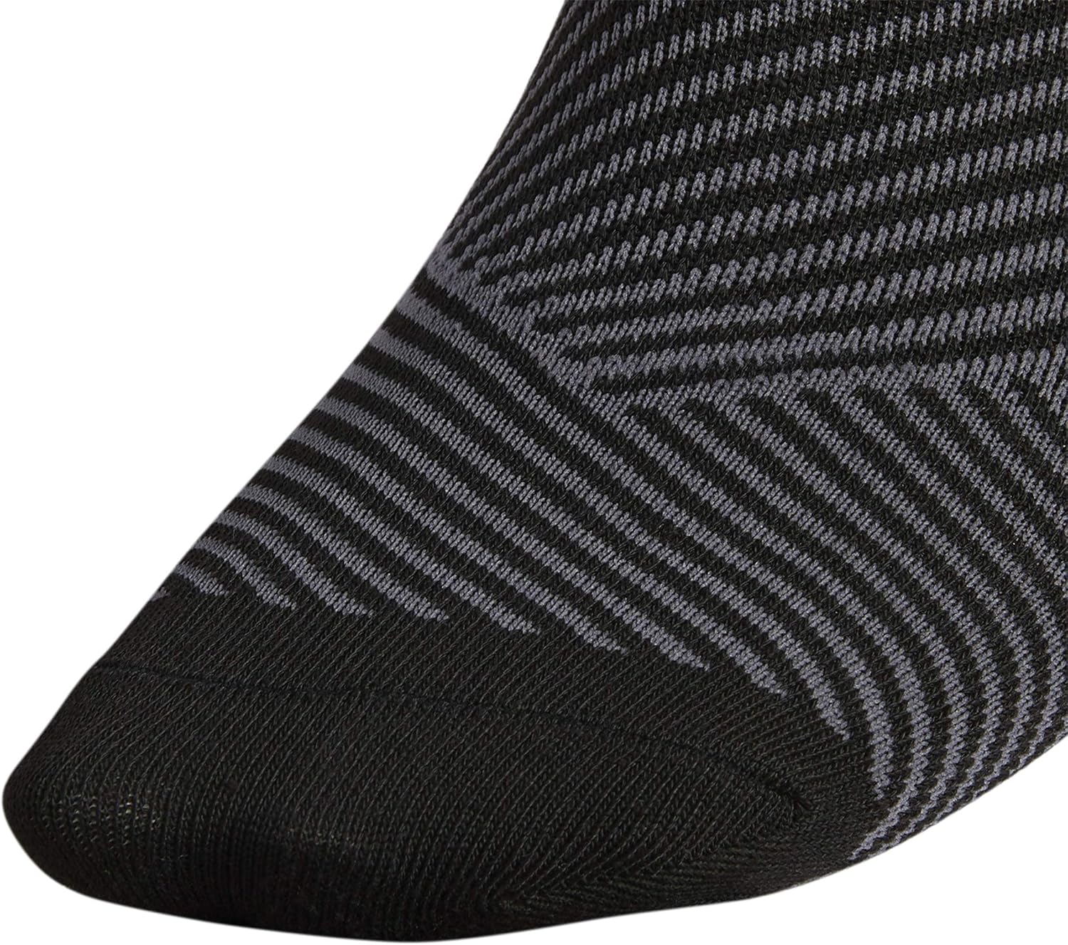 adidas Women's Superlite No Show Socks (6-Pair), Black/Onix/Light Onix/Clear Onix/White, Medium, (Shoe Size 5-10): Clothing