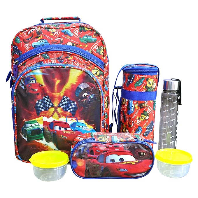 Happile 20 Ltrs School Bag Set (SGS22_Red) Amazon.in Bags, Wallets