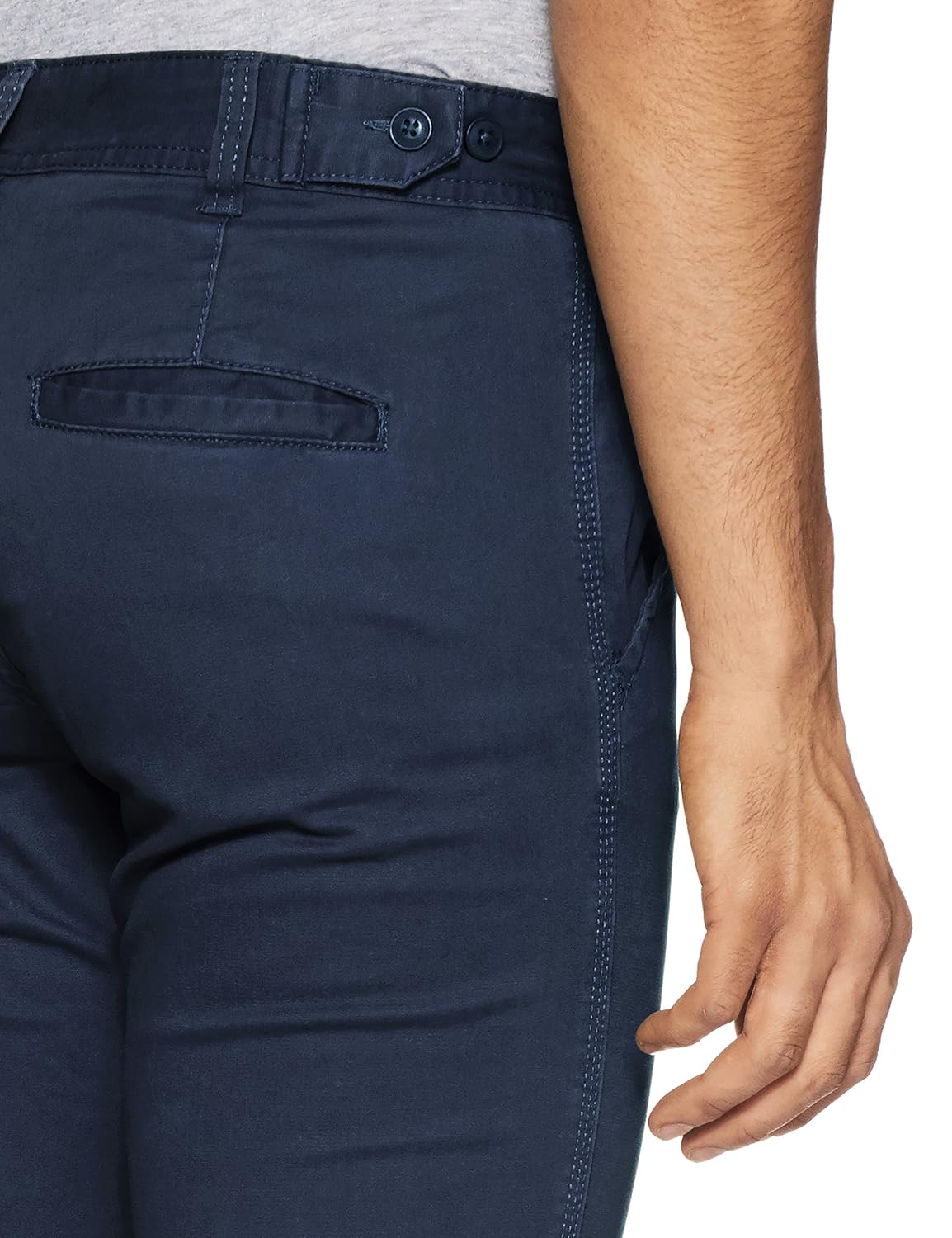 cherokee men's tapered fit casual trousers