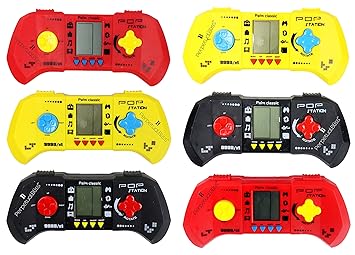 Perpetual Bliss (Pack of 6) Hand Video Game for Kids / Return Gifts for Kids Birthday Party