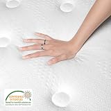 TeQsli Gel Hybrid King Mattress 5ft 150x200x25cm Medium Firm Pocket Sprung view 2