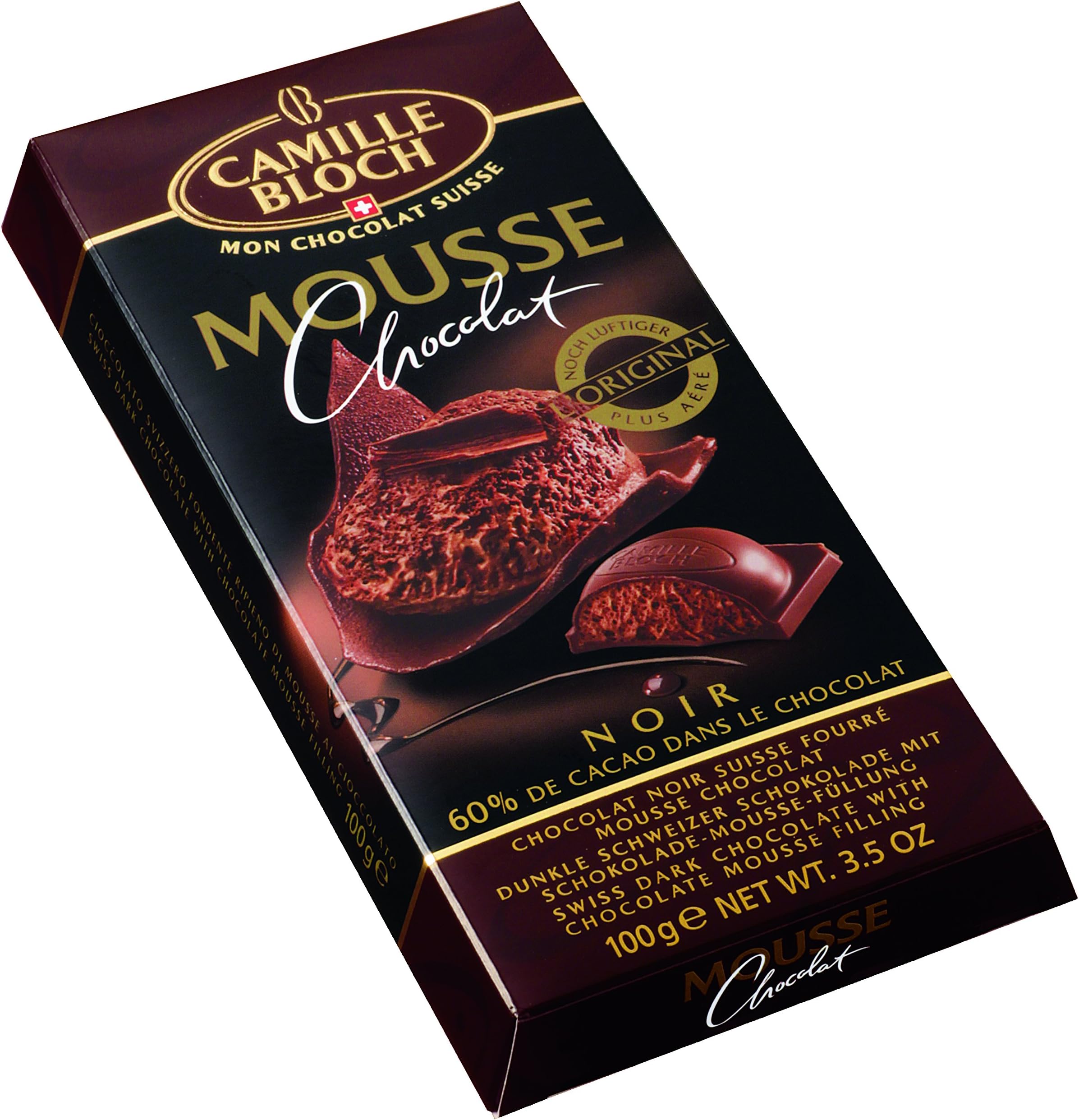 Camille Bloch Mousse Chocolat Noir 100