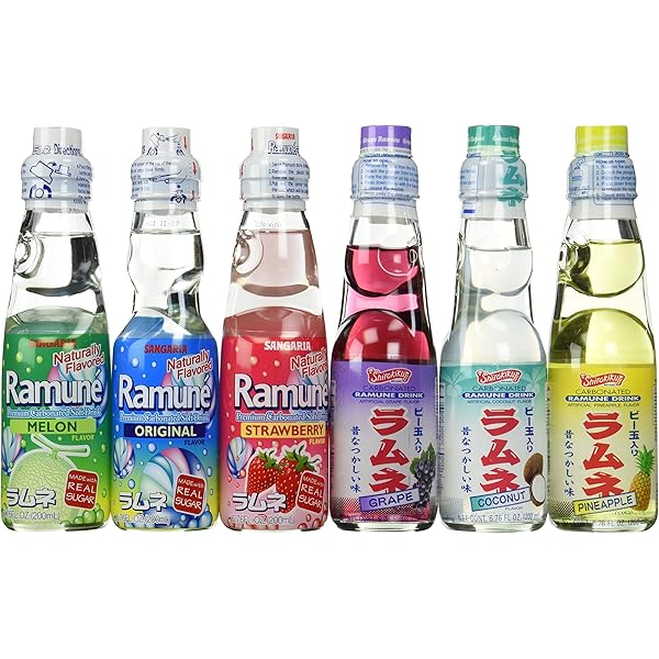 Amazon.com : SimplyAPlus Japaness Ramune 6 variety set : Grocery