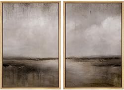 MUDECOR Framed Canvas Print Wall Art Set Misty
