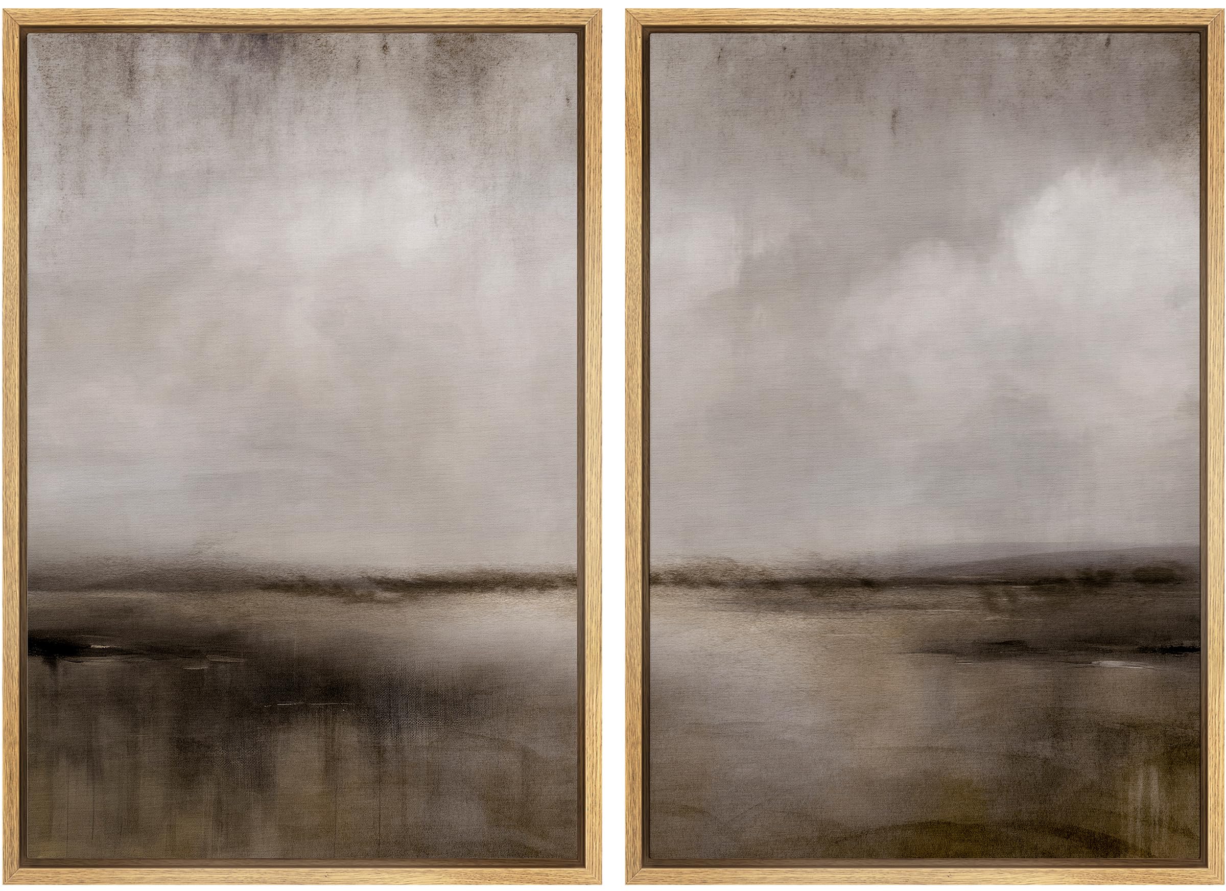 MUDECOR Framed Canvas Print Wall Art Set Misty