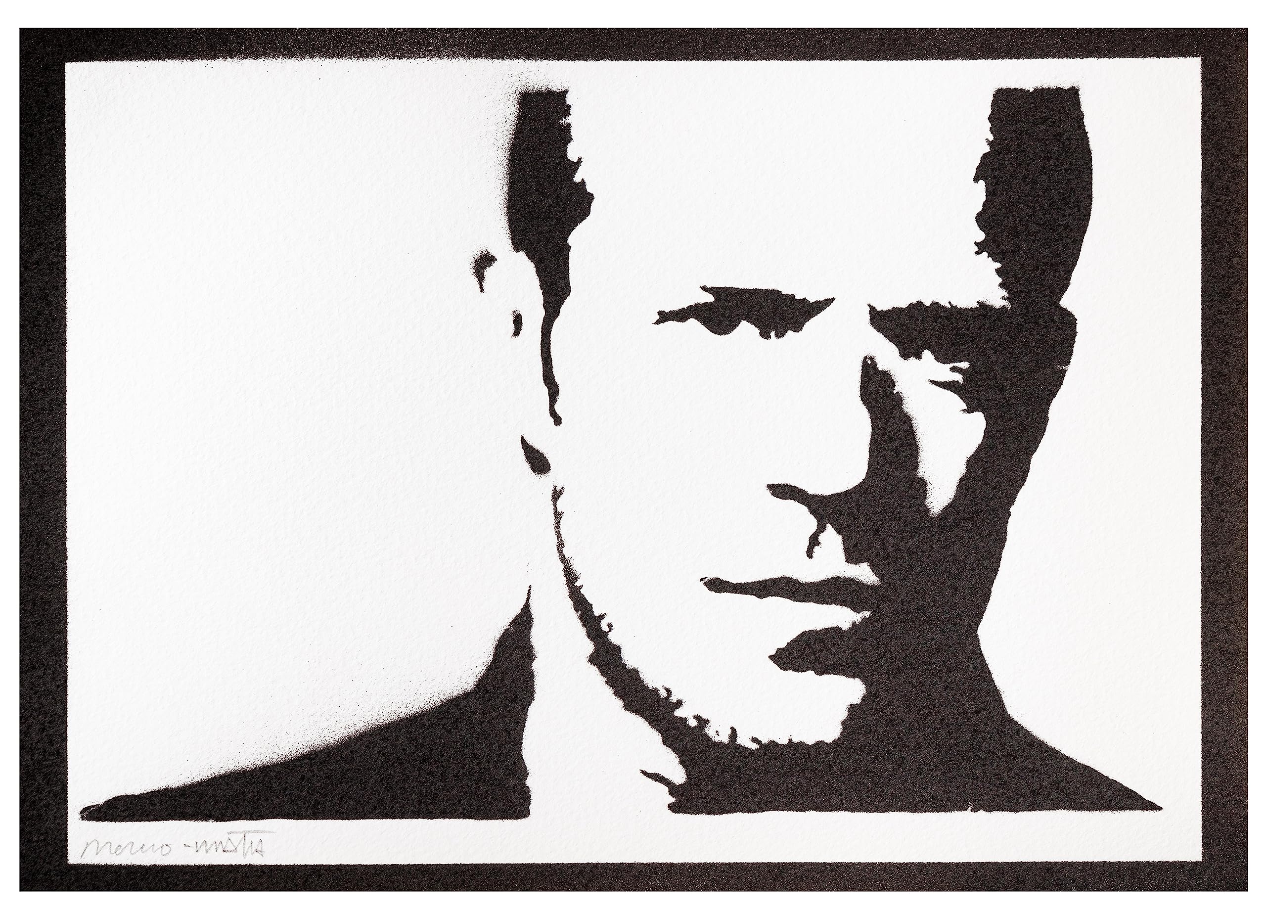 moreno-mata Real Handmade Graffiti Jason Stat... Films Poster Dway... John... Room Decor Home Wall Art Decoration Bedroom Gifts for Men and Women