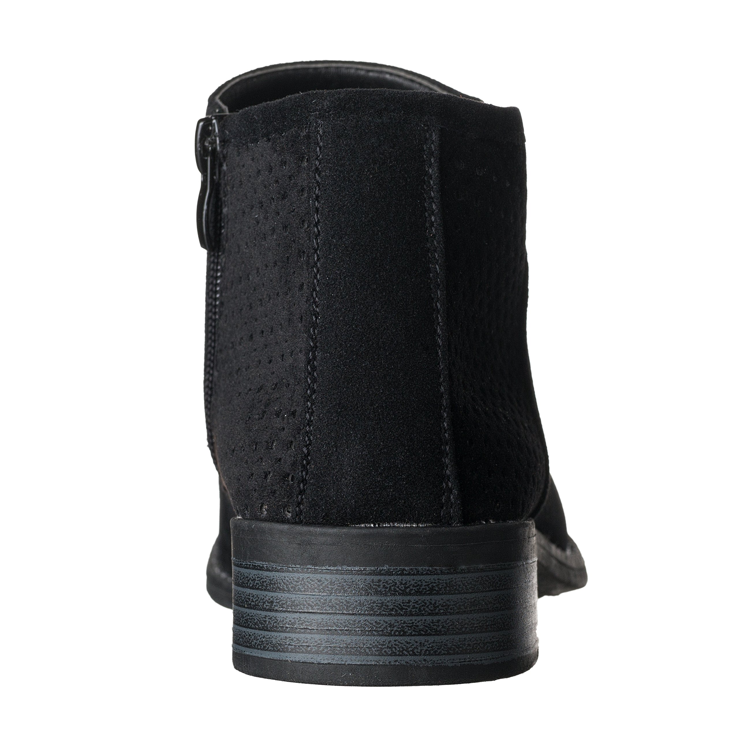 Riverberry Women's JENA Cut Out Style, Low Heel Ankle Bootie Boots - Image 7