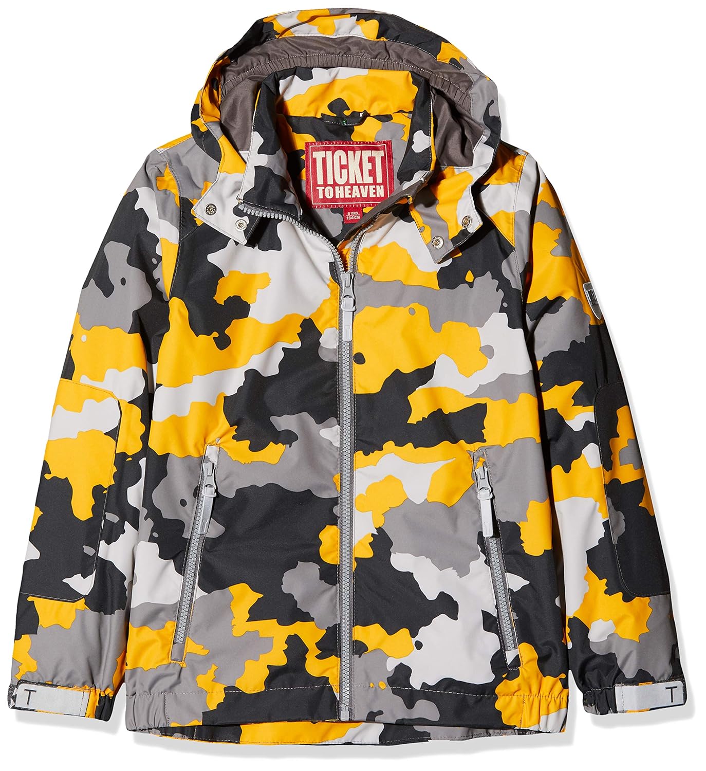 Ticket To Heaven Boys Jacke Noland M Abnehmbarer Kapuze Allover Jacket