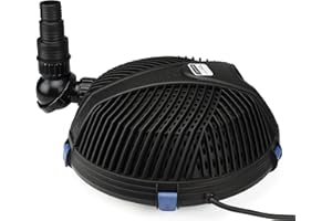 Aquascape AquaForce 1000 Solids Handling Pond Pump, 91011 , Black