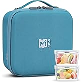 Insulated Lunch Bag for Kids Adult, Small Lunch Box for School Office Work, Triple Layers Insulation Keep Warm Cold Lunch Container Box, Hard Lunch Tote Bag (Blue)