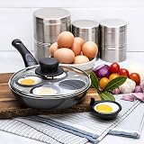 Sapphire P063 20 cm 4-Cup Egg Poacher Black view 3