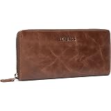 Gusti Leder Studio Samuel Portafoglio In Vera Pelle Vintage - Portamonete Unisex Con Banconote E Carte, Nero 2A120-33-2 - 2