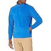 Amazon Essentials Men's Fleece Jacket, 1/4 Zipper Pullover