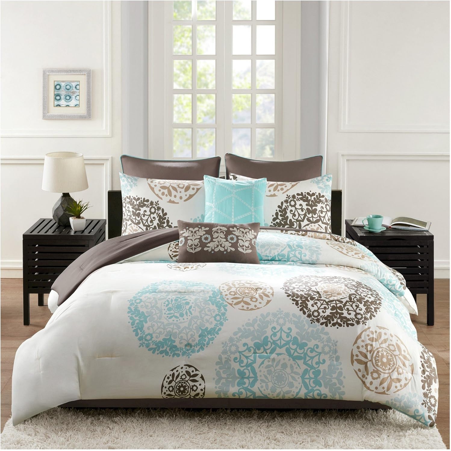 target teal bedding