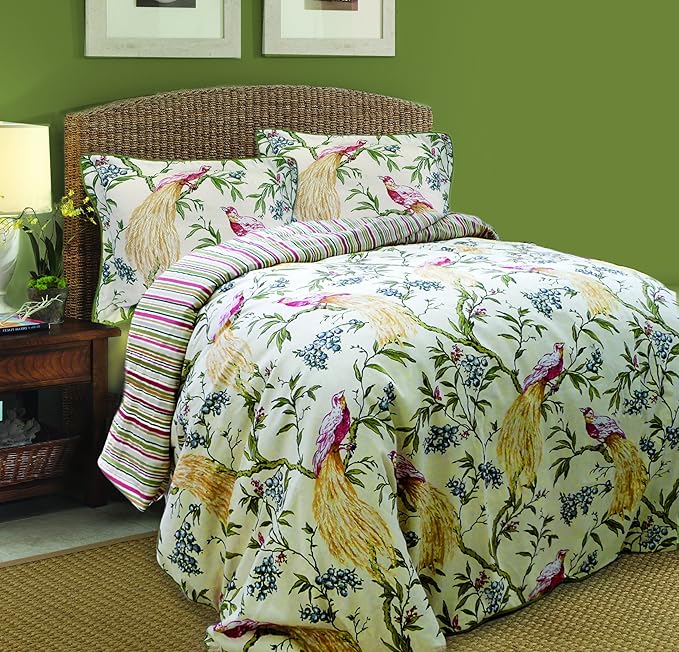 ScentSation Song Bird Comforter, Queen Set Home & Kitchen