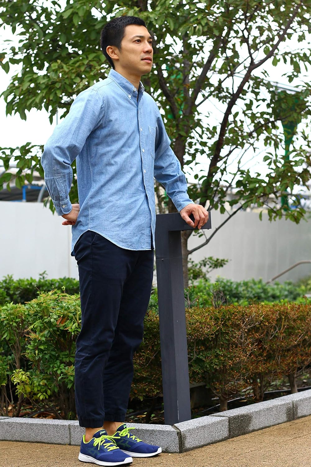 tênis asics patriot 10 a illusion blue masc