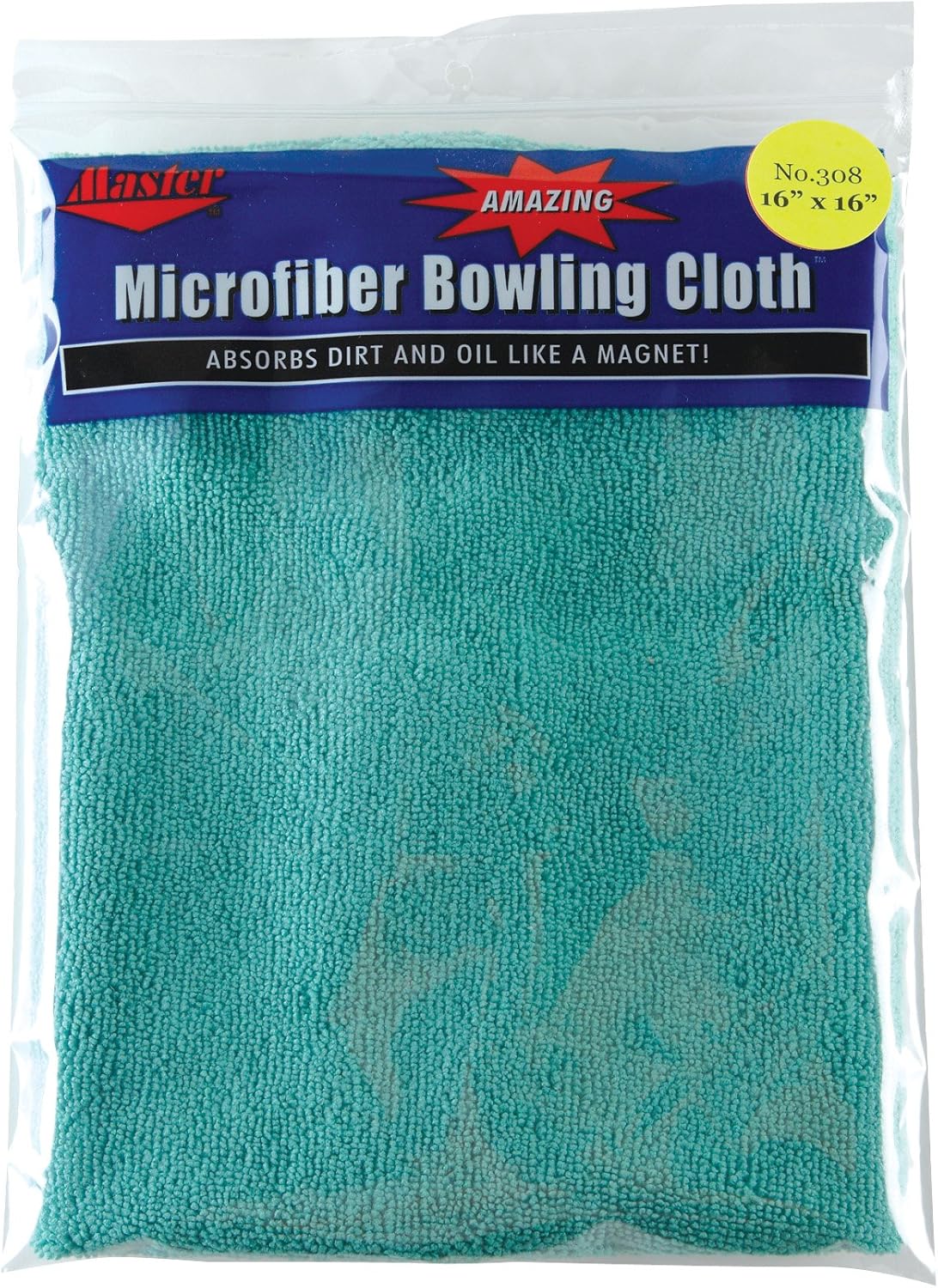 colors may vary Master Industries Microfiber Bowling Towel