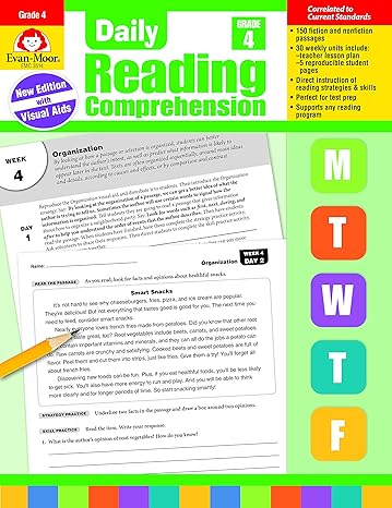 undefined | Evan-Moor Daily Reading Comprehension, Grade 4