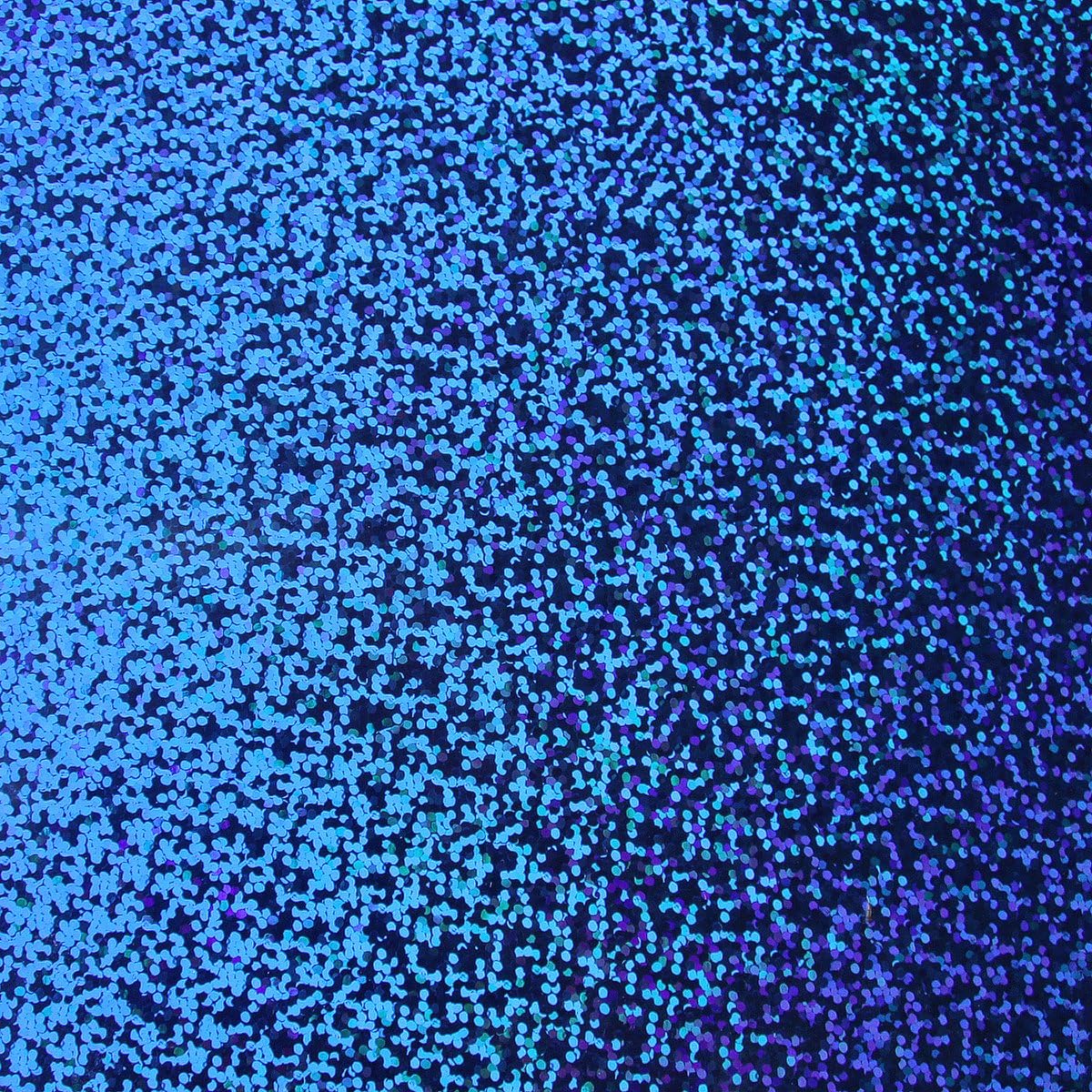Glitter Vinyl Sheets Iridescent Holographic 6 Sheets 8 x 12- for Cricut - Indoor & Outdoor Use (Blue)