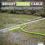 Status 5m Extension Lead 13A IP54 Green Weatherproof Plug view 5