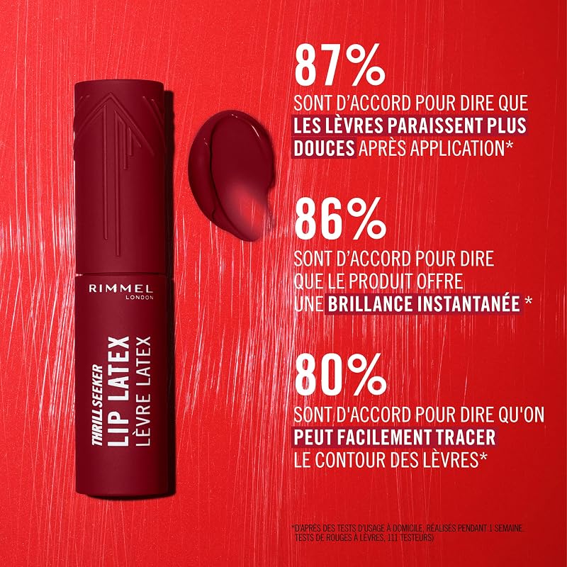 Thrill Seeker Lip Latex, 300 Blunching, Liquid Lipstick, Lipgloss, Lip Colour, Hyaluronic Lipstick, Lip Stain, Smooth Shine, Hydration, Hyaluronic Acid, Vitamin E, Aloe Vera, 6ml