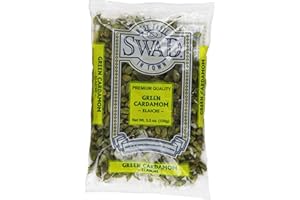 Swad Cardamom Indian Grocery Spice, Pods Green, 3.5 Ounce
