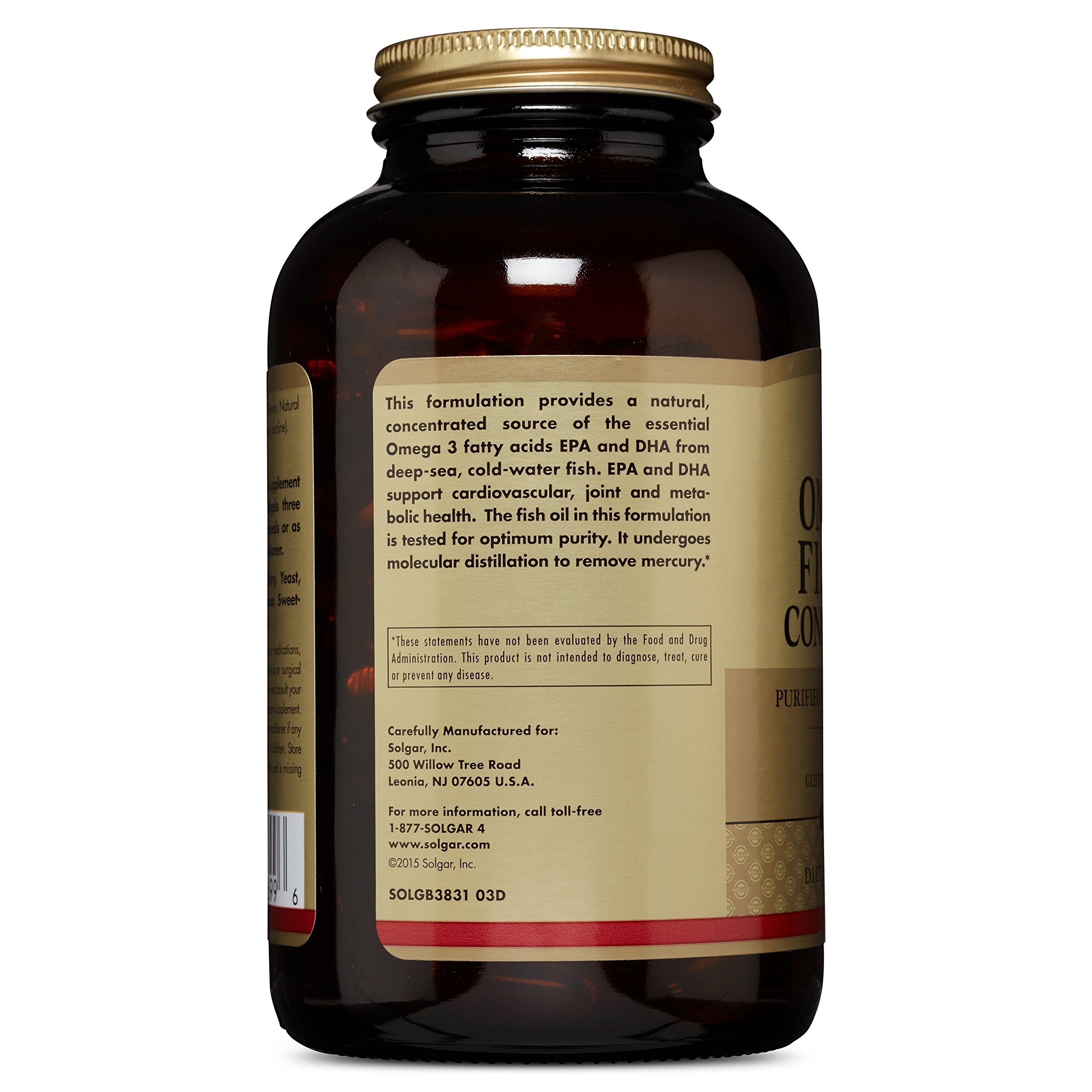 Solgar Omega3 Fish Oil Concentrate, 240 Softgels Buy Online in UAE
