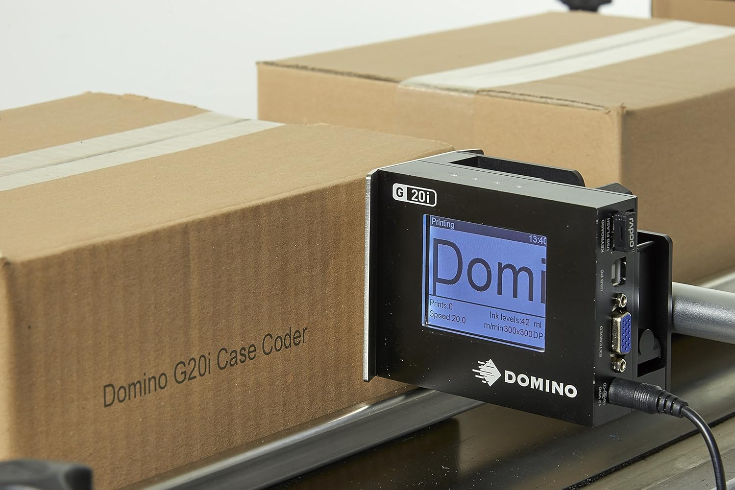 Domino G20i ThermoInkjet Drucker Fall Codierung Amazon.de Elektronik