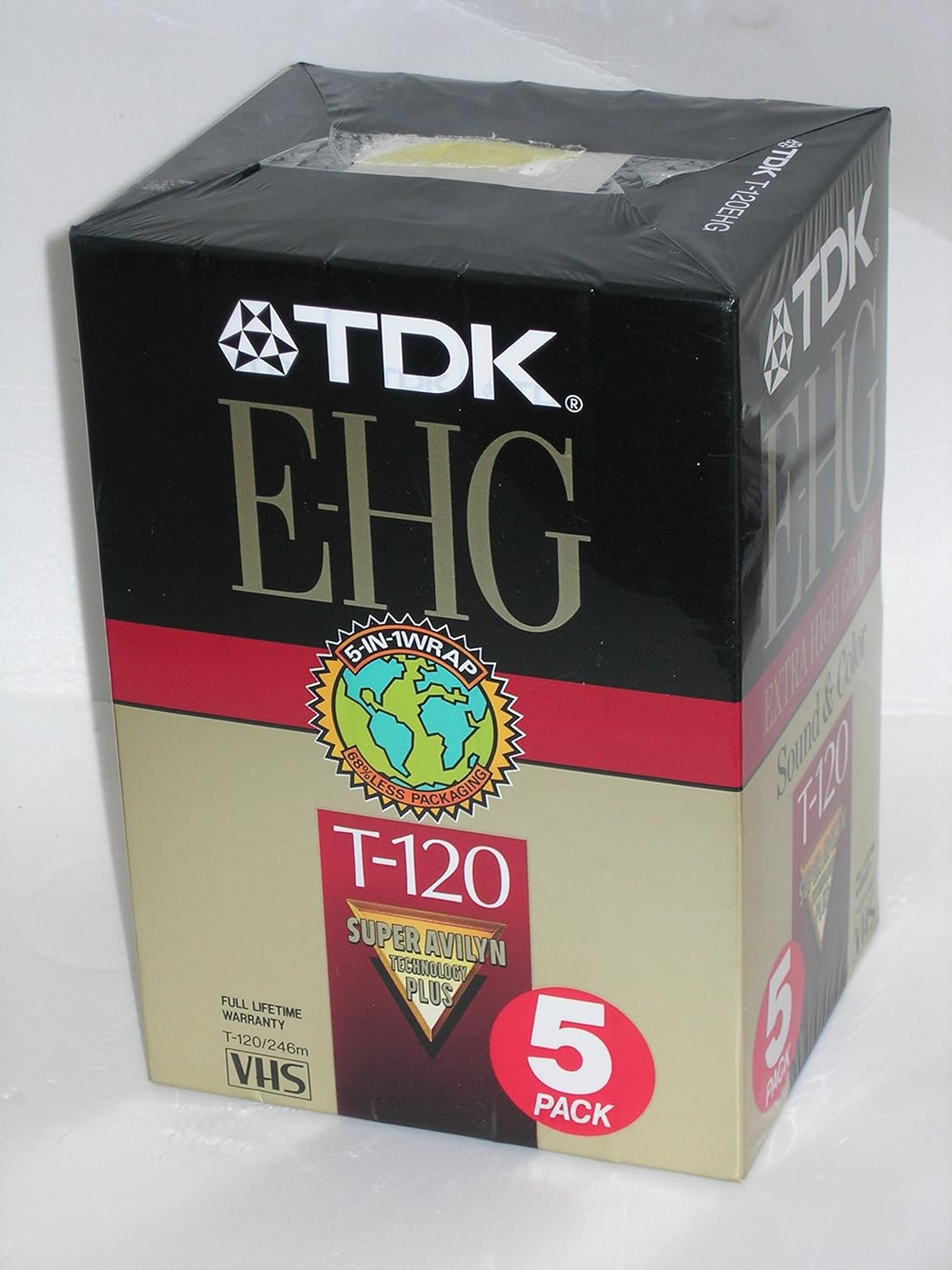 E Hg 5 Pack Tdk Vhs Avilyn Super T 120 Tapes Vhs Blank Video Media Perfect Www Klevering Com