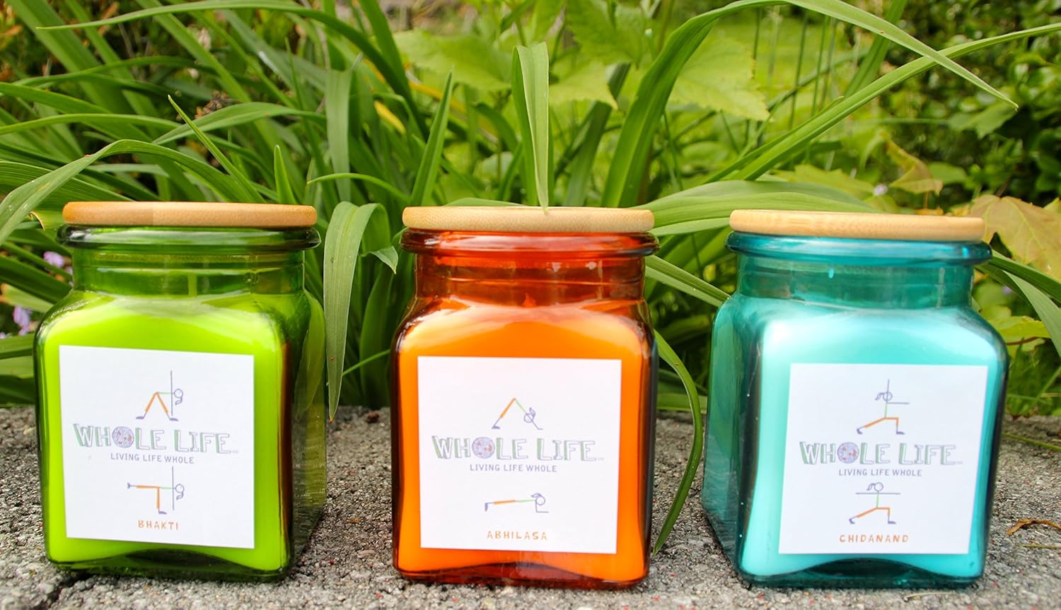 yoga candle (3) Home & Kitchen