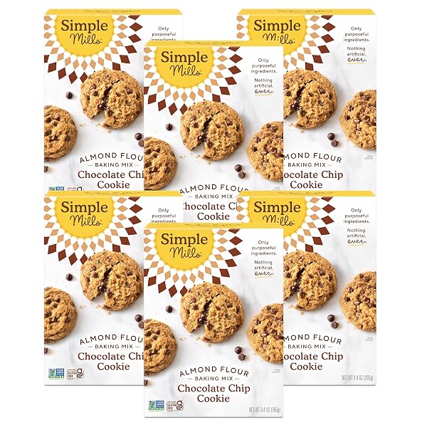 SIMPLE MILLS ALMOND FLOUR BAKING MIX, CHOCOLATE CHIP...