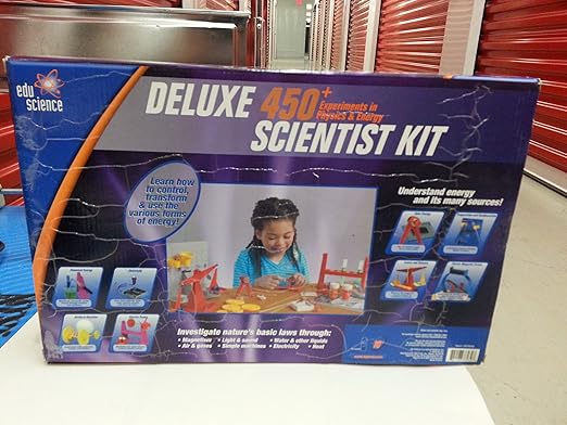 Deluxe 450 Experiments In Physics Energy Scientist Kit Office Products Amazon Com