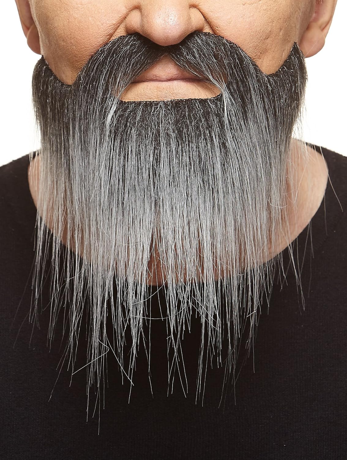 Mustaches Self-adhesive Long Boxed Fake Mustache and Beard, Novelty, Fake Facial Hair