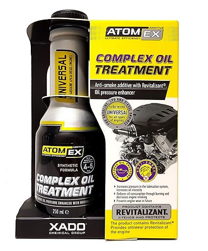 XADO Atomex Stoppt Motoren-Rauch durch Öl-Verbrennung - Anti-Rauch Additiv mit Revitalizant®
