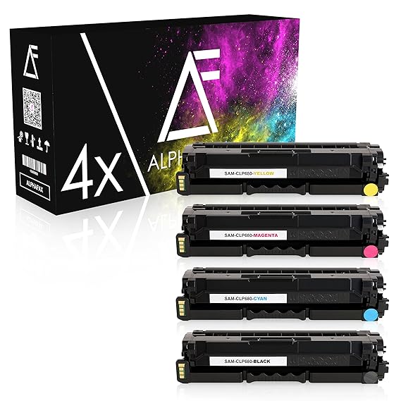 4 Toner kompatibel zu Samsung CLP680, CLP-680 Series, CLX-6260DW, CLX-6260ND, CLX-6260FW Premium Line - CLT-K506L/ELS - Schwa